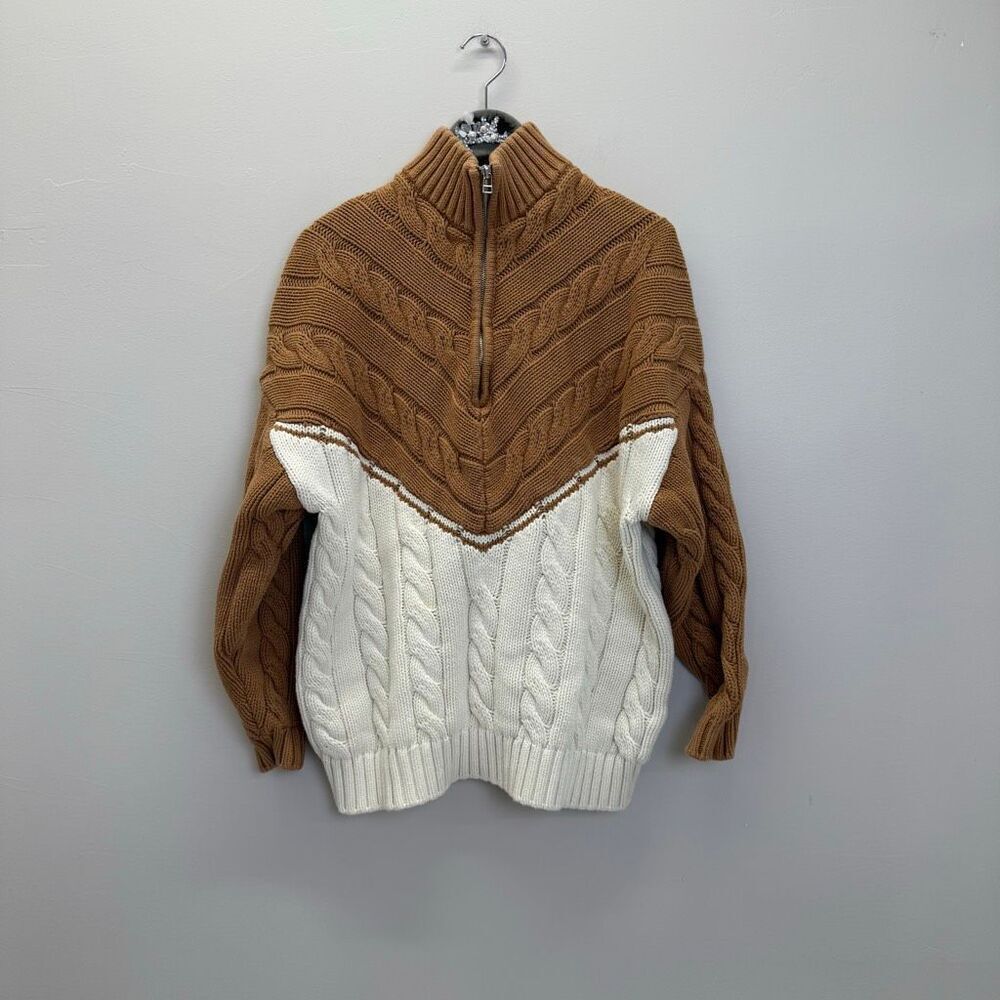 Staud Brown Hampton Sweater🟠 - Picture 4 of 10